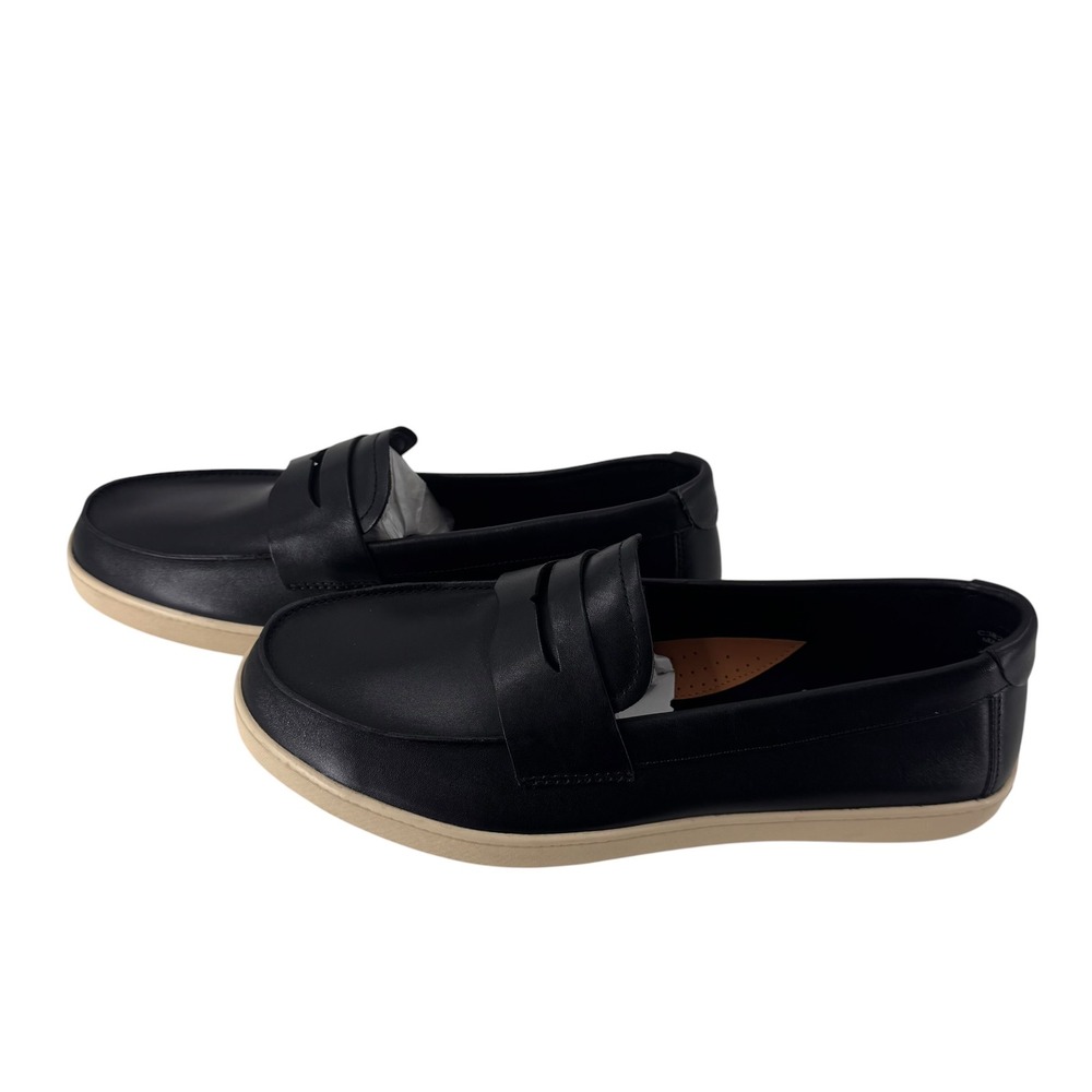 Cole Haan Pinch Maine Classic Black Leather Penny Loafers Mens 13M B213 NWOT - Picture 4 of 12
